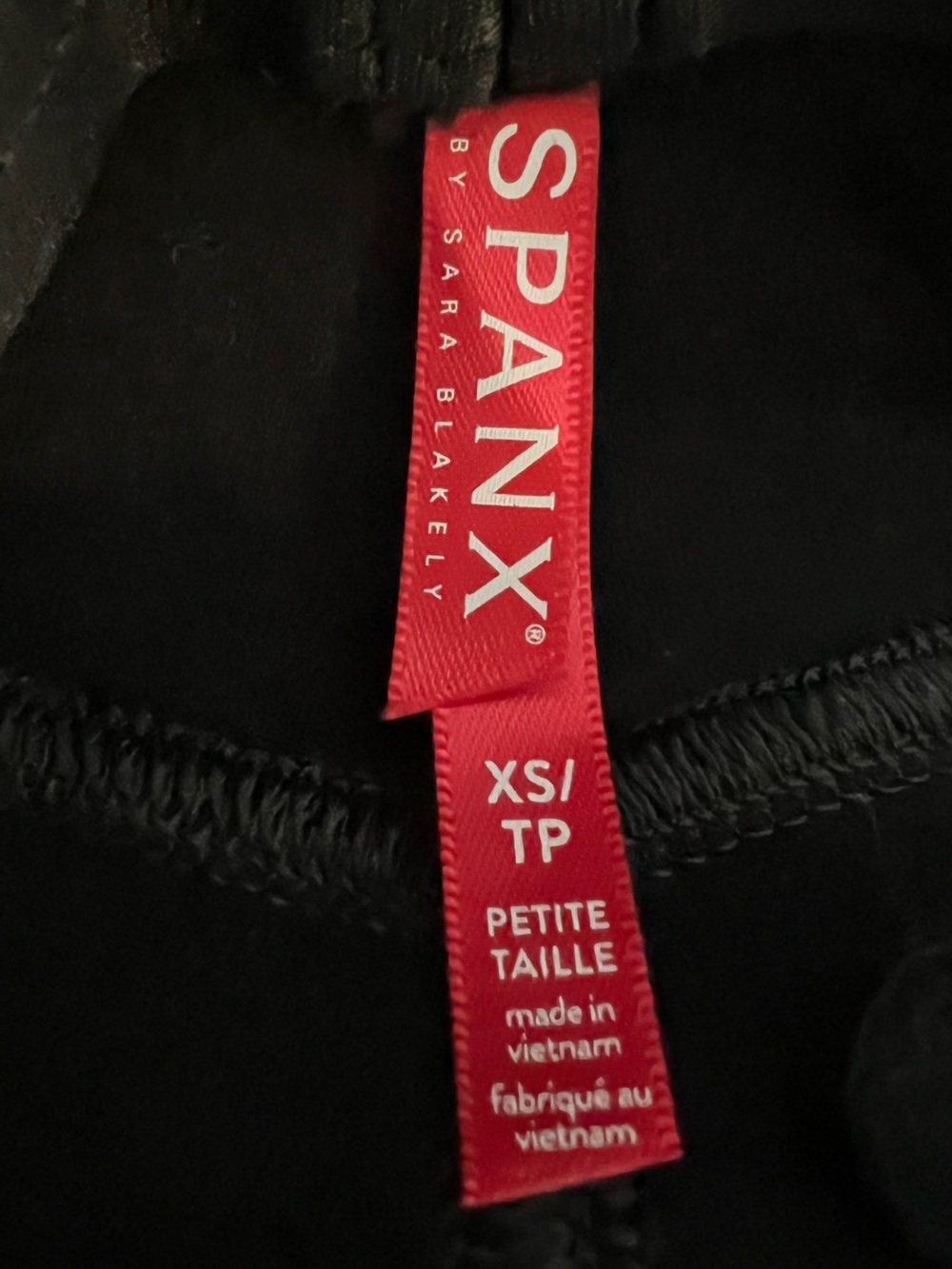 Spanx Faux Leather Like Ankle Skinny Pant 20282Q Black Petite XS High Rise - Picture 6 of 8